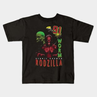 Dennis Rodman Hall Fame Kids T-Shirt